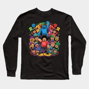 Roblox Vibrant Long Sleeve T-Shirt